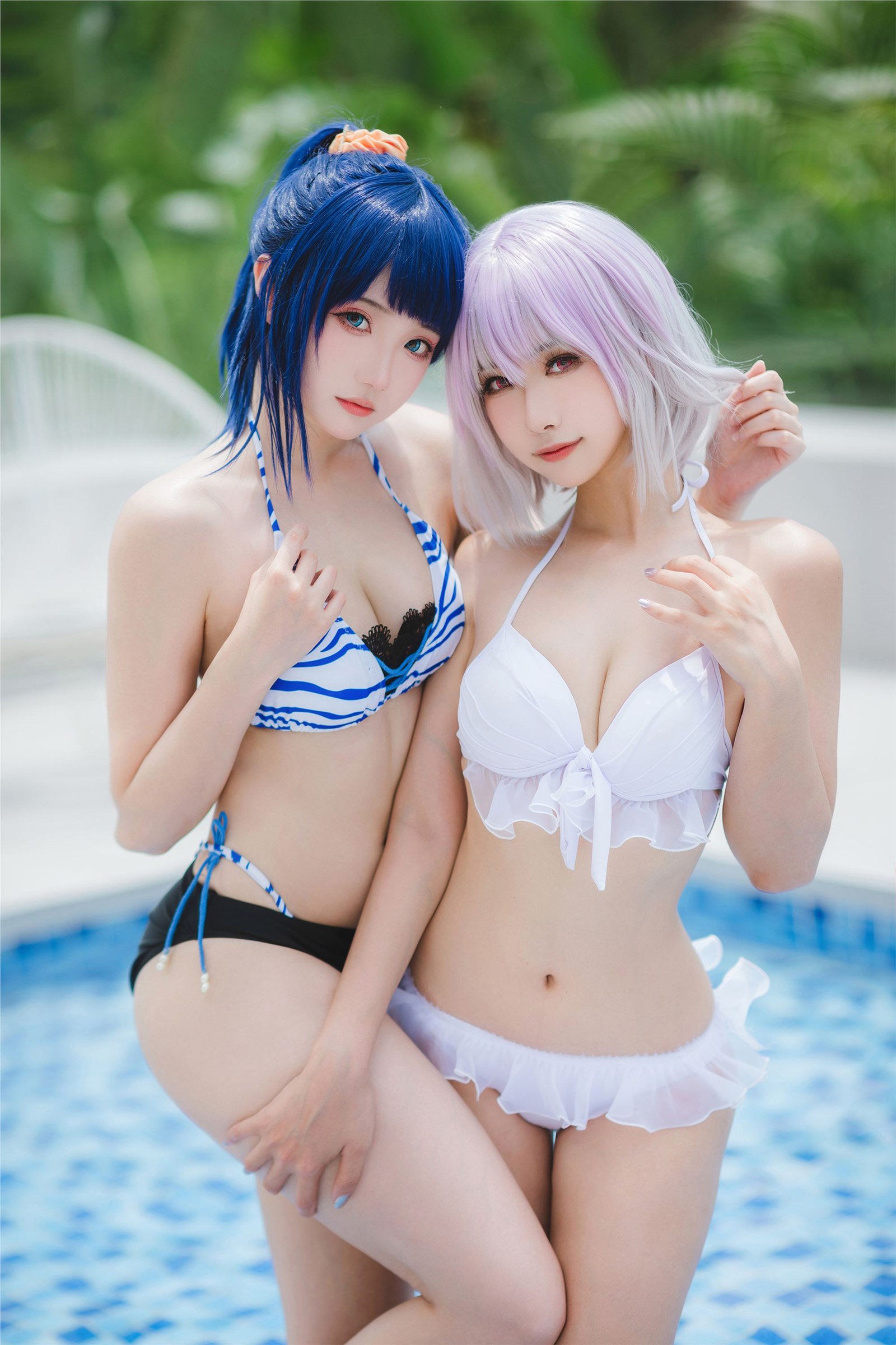 Momoko SunflowerGuaxi Sauce Vol.037 SSSS GRIDMAN Bao Duo Liu HuaXin Tiao Qian swimsuit(4)